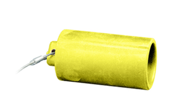 Leviton 17P22-Y Female Cap for 23 Series Panel Mount Receptacles, Yellow Finish
