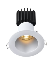 Lotus LED Lights L3F-RDW-AZ Trim for Tangra 3" Fixed Round Deep Regressed Wide, Alzak Finish