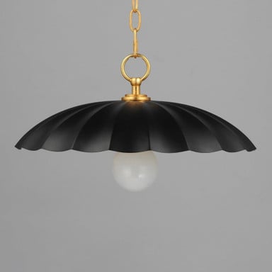 Maxim Lighting 18055MWGL Primrose Pendant - Side Profile View