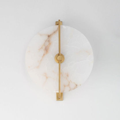 Maxim Lighting 18200WANAB Quarry Natural Aged Brass Wall Sconce - Front View Unlit