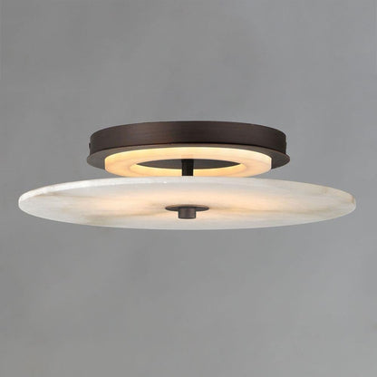 Maxim Lighting 18202WADBZ Quarry LED Flush Mount Ceiling Light Illuminated - Darkened Bronze Finish