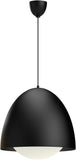 Alora Ligting PD529220MBOP Kenji LED Pendant Light, Matte Black/Opal Matte Glass Finish