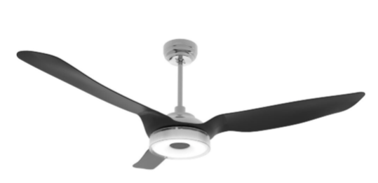 Carro USA SFR563F-L13-S2-1 Fletcher Contemporary LED 56" Home Ceiling Fan, Brushed Nickel Finish