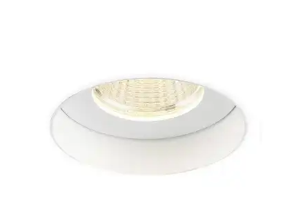 Eurofase Lighting 28715-30-016 3-in Amigo Downlight without Trim, Round, Voltage 120V-277V, Color Temperature 3000K, Wattage 15W, White