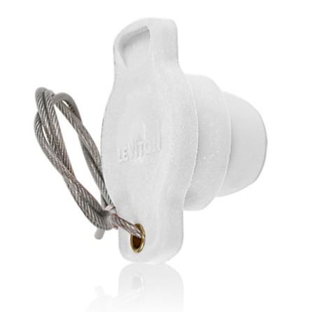 Leviton 18P21-UW Female Terminal Connector, #2 - 4/0 AWG, Male Cap
