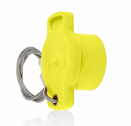 Leviton 18P22-UY Female Terminal Connector, #2 - 4/0 AWG, Female Cap