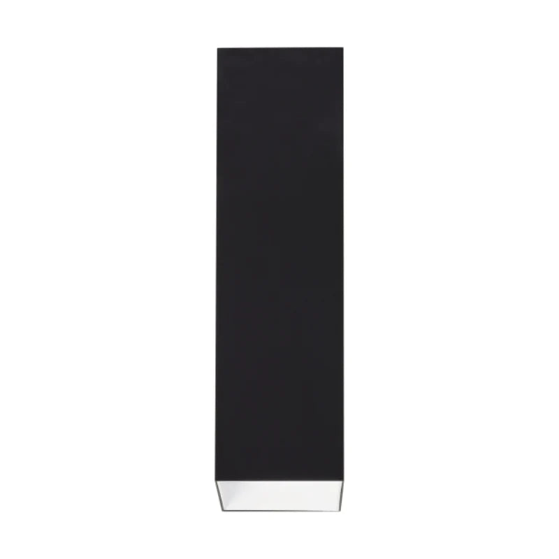Visual Comfort Architectural 700FMEXO1820BW-LED927 Exo 18" 14W, 2700K, 20° LED Ceiling Light Matte White Shade, Black Trim