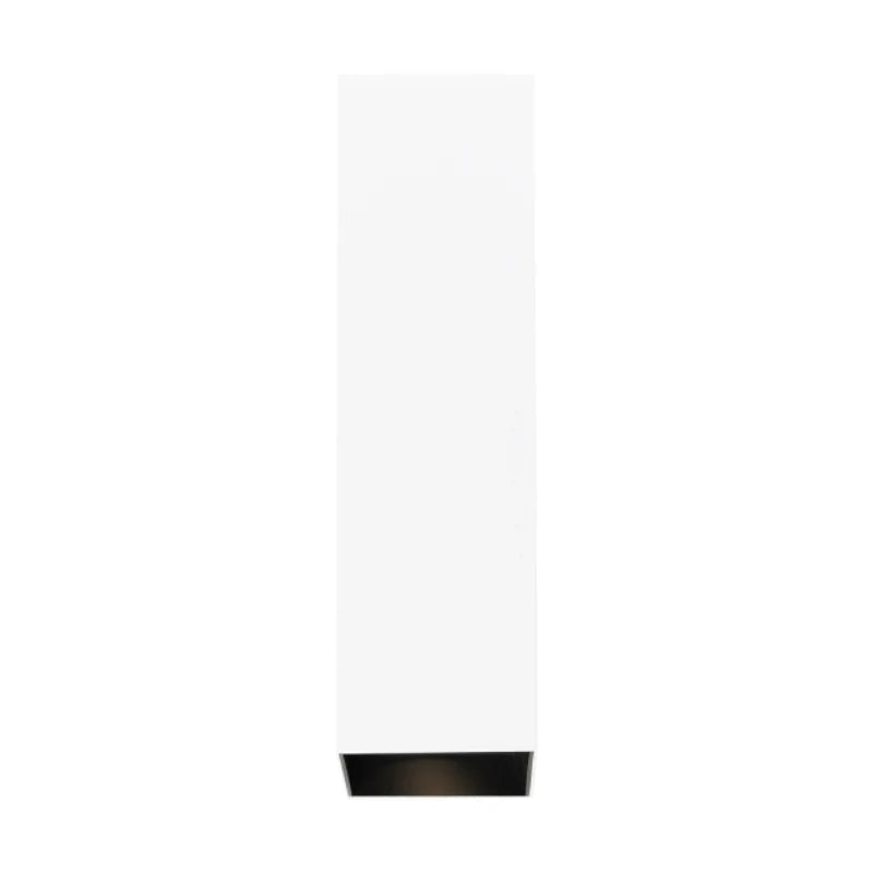 Visual Comfort Architectural 700FMEXO1830WB-LED927 Exo 18" 14W, 2700K, 30° LED Ceiling Light Matte White Shade, Black Trim