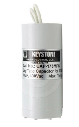 Keystone CAP-175MPS Pulse Start Metal Halide Capacitor, 175 Watt 10uF, 370V