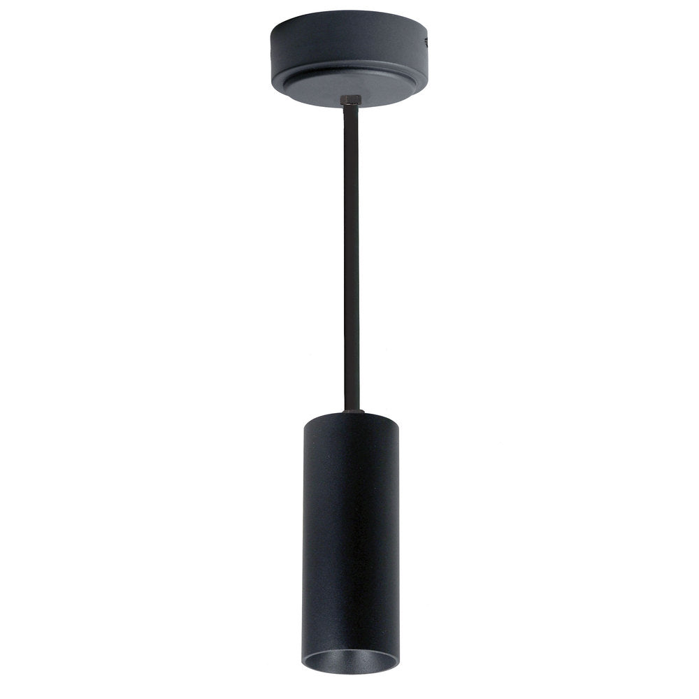 NORA Lighting NYLM-2ST27XBBLE4A/12 2 Inch iLENE Stem Mount Mini Cylinder, Lumens 1000lm, Wattage 15W, Color Temperature 2700K, 120V Triac/ELV/0-10V & 277V 0-10V Dimming, Black Finish