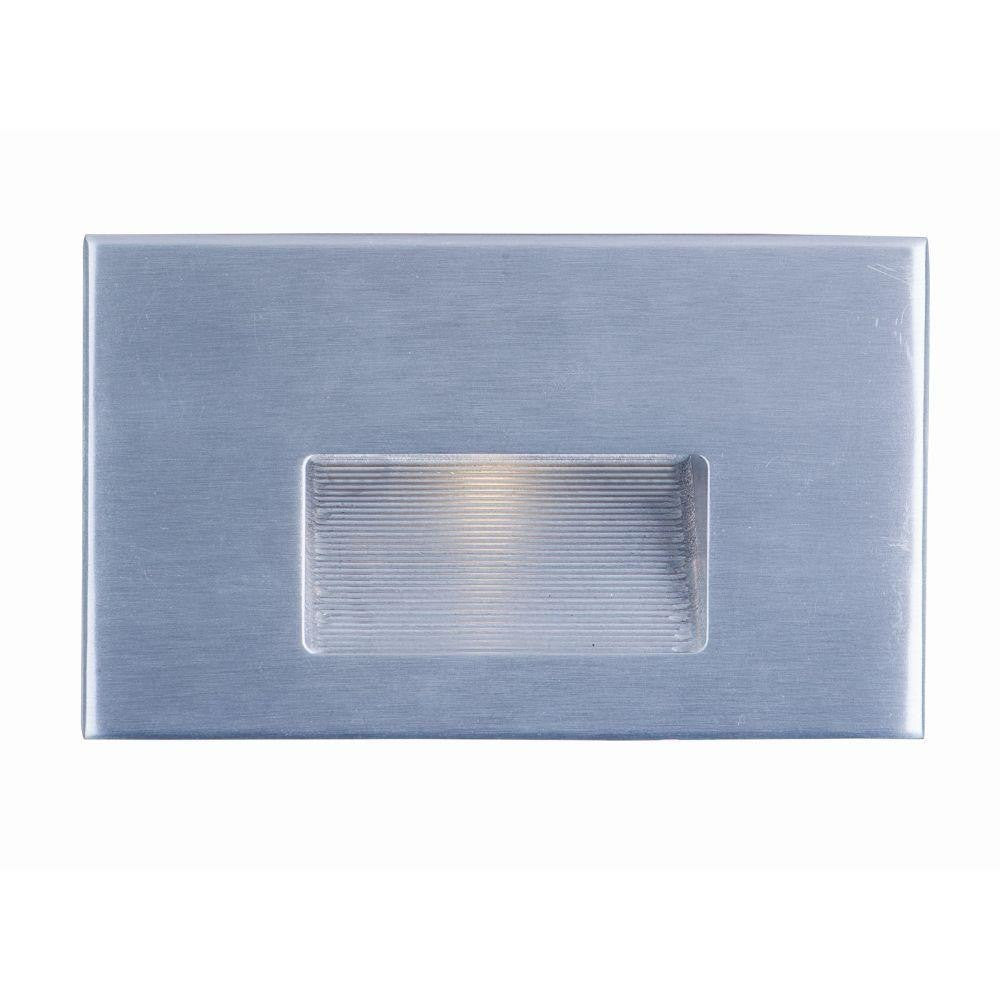 Maxim Lighting 58000AL Path 1 Light LED Step Light in Brushed Aluminum