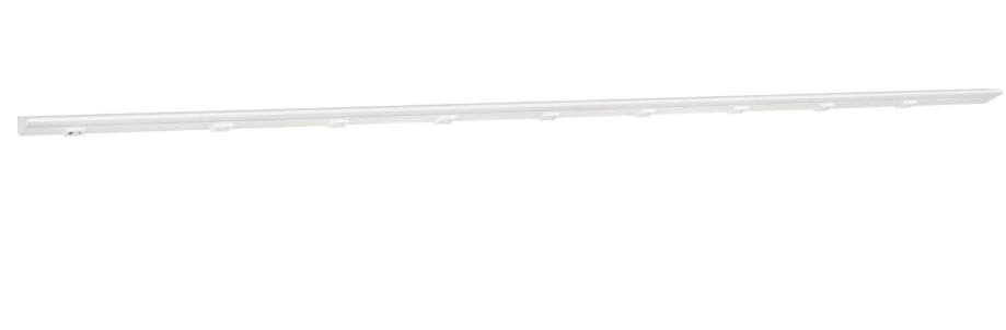 Task Lighting LPUL72T6RWWT 72-1/2" RM USB Series Lighted Power Strip, 600 Lm/Ft Higher Output, White Finish, Tunable 2700K-5000K