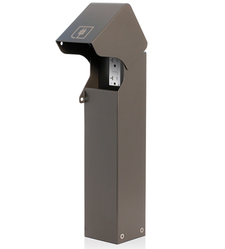Leviton 1PF18-1Z Power Pedestal Kit, Flush Hinge, Surface Mount ...