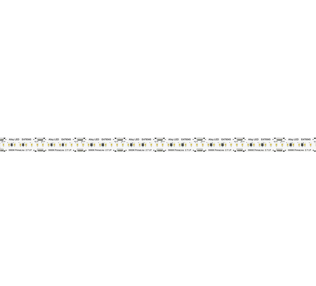 Alloy LED AL-01-08-2448 PrimaLine 2.7 LP 24V 100' LED Tape Light, Color Temperature 3500K