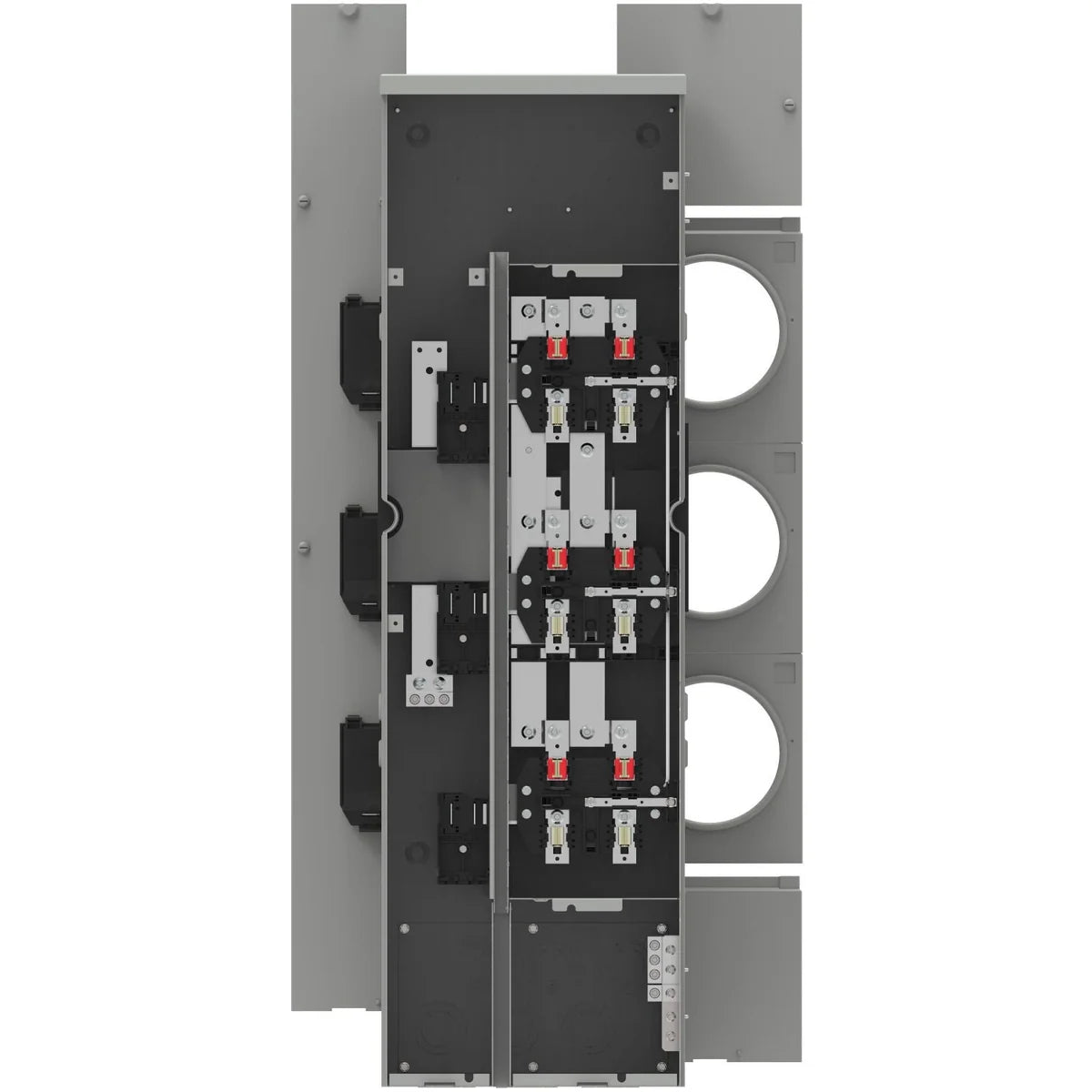 Siemens WMM31125 Outdoor 125-Amp, 4-Jaw, 3-Position, Ring Type Residential Meter Stack