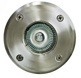 Dabmar Lighting LV314-SS304 Stainless 304 LED In-Ground Round Well Light, 12V, No Lamp, Stainless Steel 304 Finish