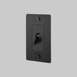 Buster + Punch NTG-02082 Polycarbonate 1G Toggle Switch Complete With Buster + Punch Logo - Black finish