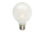 MaxLite EFF3G25D50 Enclosed Fixture and Wet Rated Dimmable G25 Globe LED Bulb, Color Temperature 5000K, Watt 3W