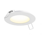 DALS Lighting 2006-V-WH 6" LED Flat Panel Light - 120V-347V, 0-10V dimming