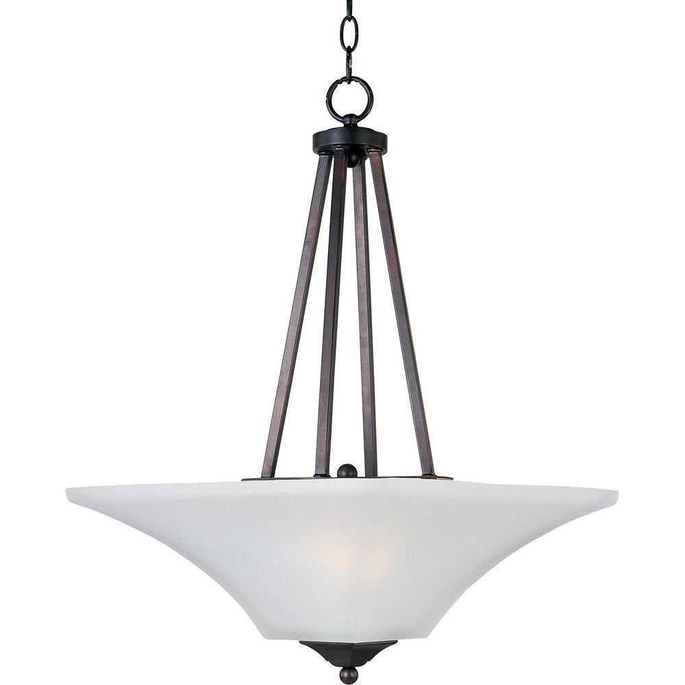 Maxim Lighting 20093FTOI Aurora Oil Rubbed Bronze Pendant - Front View