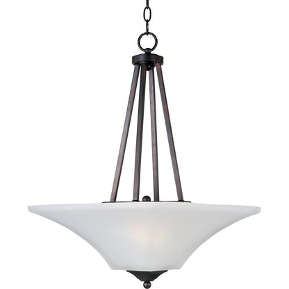 Maxim Lighting 20093FTSN Aurora 2 Light Pendant - Side View