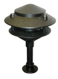 Orbit 2020-BK 2-TIER LOW-VOLTAGE PAGODA LIGHT BLACK Finish