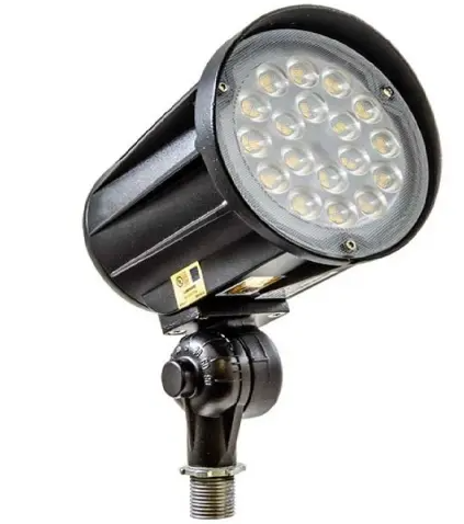 Dabmar Lighting DPR51-LB42F-40K-VG Flood Powder Coated Cast Aluminium Directional Flood Light, LB, Wattage 42W, Voltage 100V-277V, Color Temperature 40K, Verde Green Finish