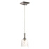 Maxim Lighting 20471CLPN Centennial 1 Light Polished Nickel Mini Pendant Ceiling Light