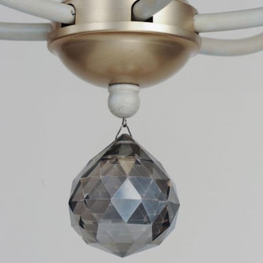 Maxim Lighting 20486ECVG Formosa Chandelier Crystal Ball Detail Close-Up