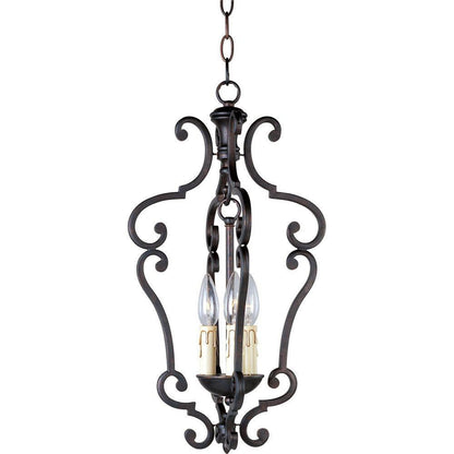Maxim Lighting 20742CU Richmond 3 Light Colonial Umber Foyer Pendant Chandelier
