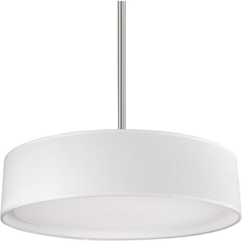 Kuzco Lighting PD7916-WH-5CCT Dalton LED 16 inch White Pendant Ceiling Light, Multi-Color Temperature, Wattage 26W