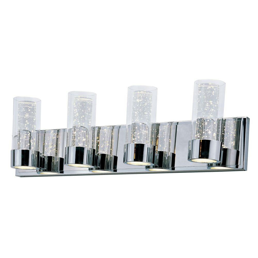 Maxim Lighting 20904CLPC Sync 8 Light Polished Chrome Bath Vanity Wall Light