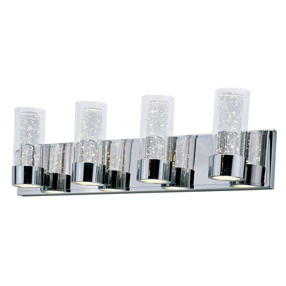 Maxim Lighting 20904CLPC Sync 8 Light Polished Chrome Bath Vanity Wall Light