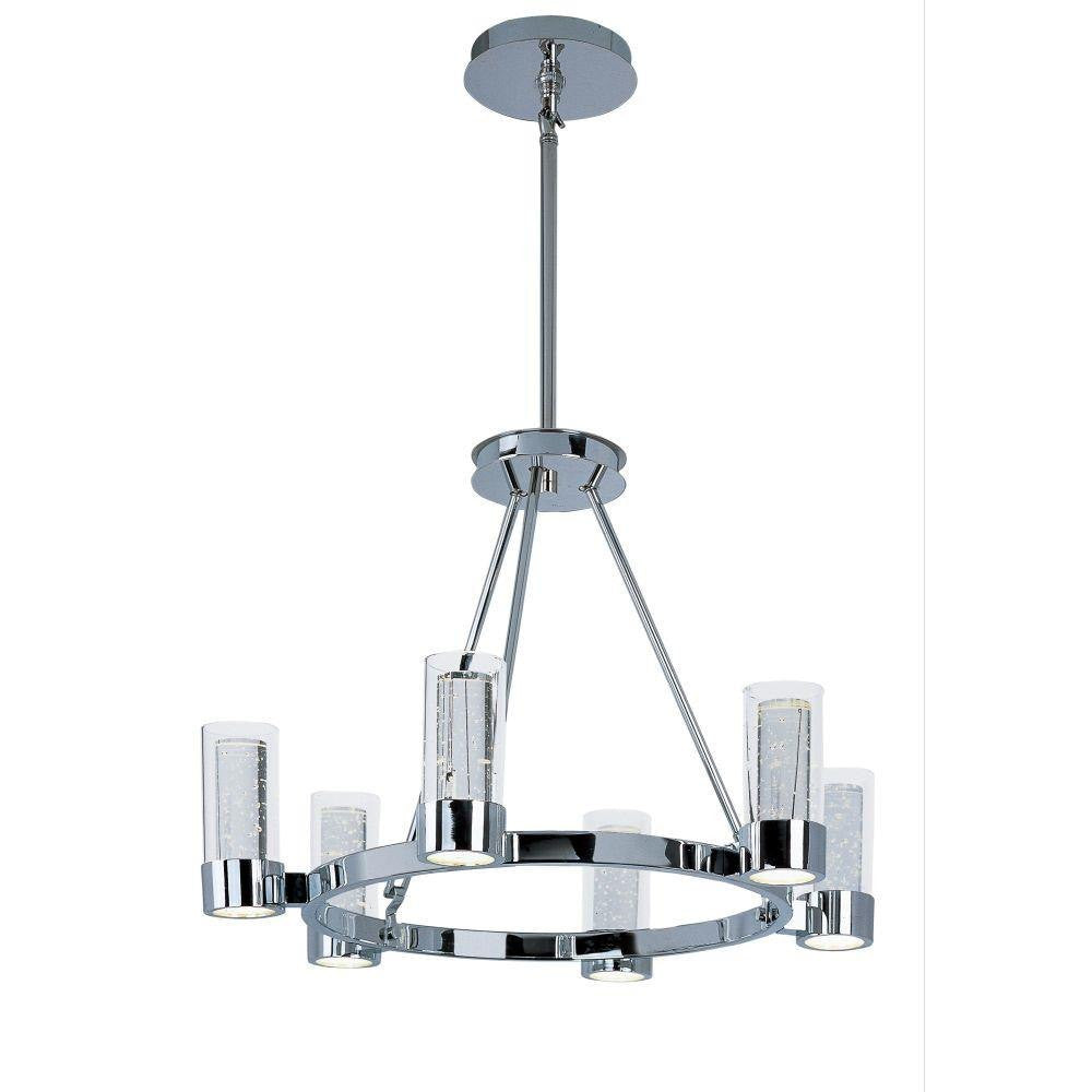 Maxim Lighting 20907CLPC Sync 12 Light Polished Chrome Chandelier Ceiling Light