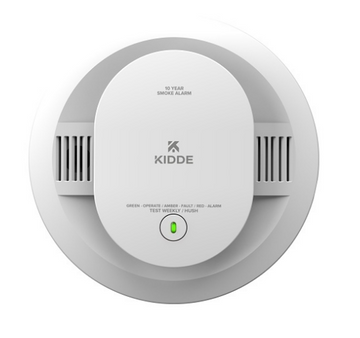 Kidde 20SA10-V Detect Smoke Alarm, Hardwired with 10-Year Backup 6 Pack