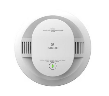 Kidde 20SA10 Detect Series Direct Wire Smoke Alarm with 10-Year Battery Backup and Interconnectable 6 Pack