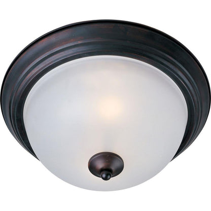Maxim Lighting 5840FTOI Essentials 1 Light 11.5 inch Oil Rubbed Bronze Flush Mount Ceiling Light
