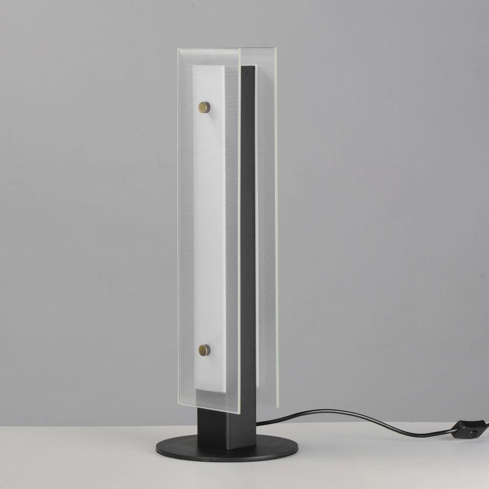 Maxim Lighting 21197CRBKNAB Spectre Table Lamp - Side Angle View