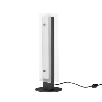 Maxim Lighting 21197CRBKNAB Spectre 1 Light 22.25 inch Matte Black Table Lamp - Front View