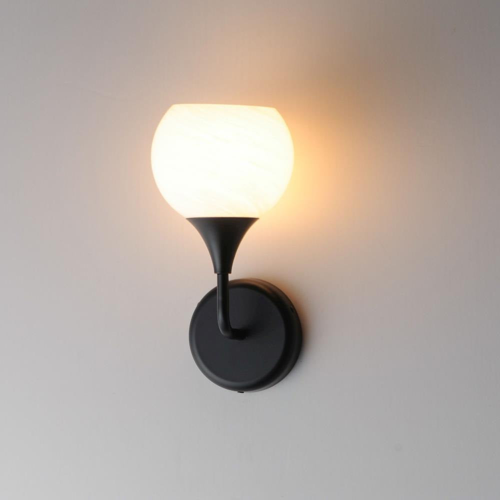 Maxim Lighting 21221MRBK Neve 1 Light Matte Black Wall Sconce Illuminated