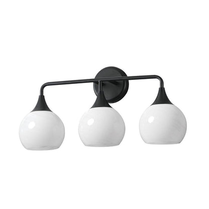 Maxim Lighting 21223MRBK Neve 3 Light 22.5 Inch Black Bath Vanity Wall Light