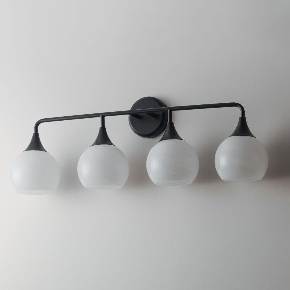 Maxim Lighting 21224MRNAB Neve 4 Light Bath Vanity Wall Light Lifestyle View