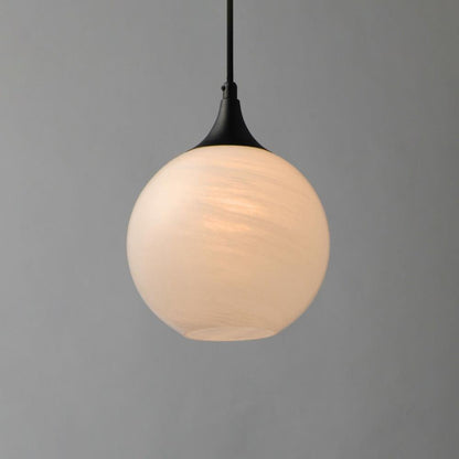 Maxim Lighting 21226MRPC Neve 1 Light 11.5 inch Pendant Ceiling Light Lit View