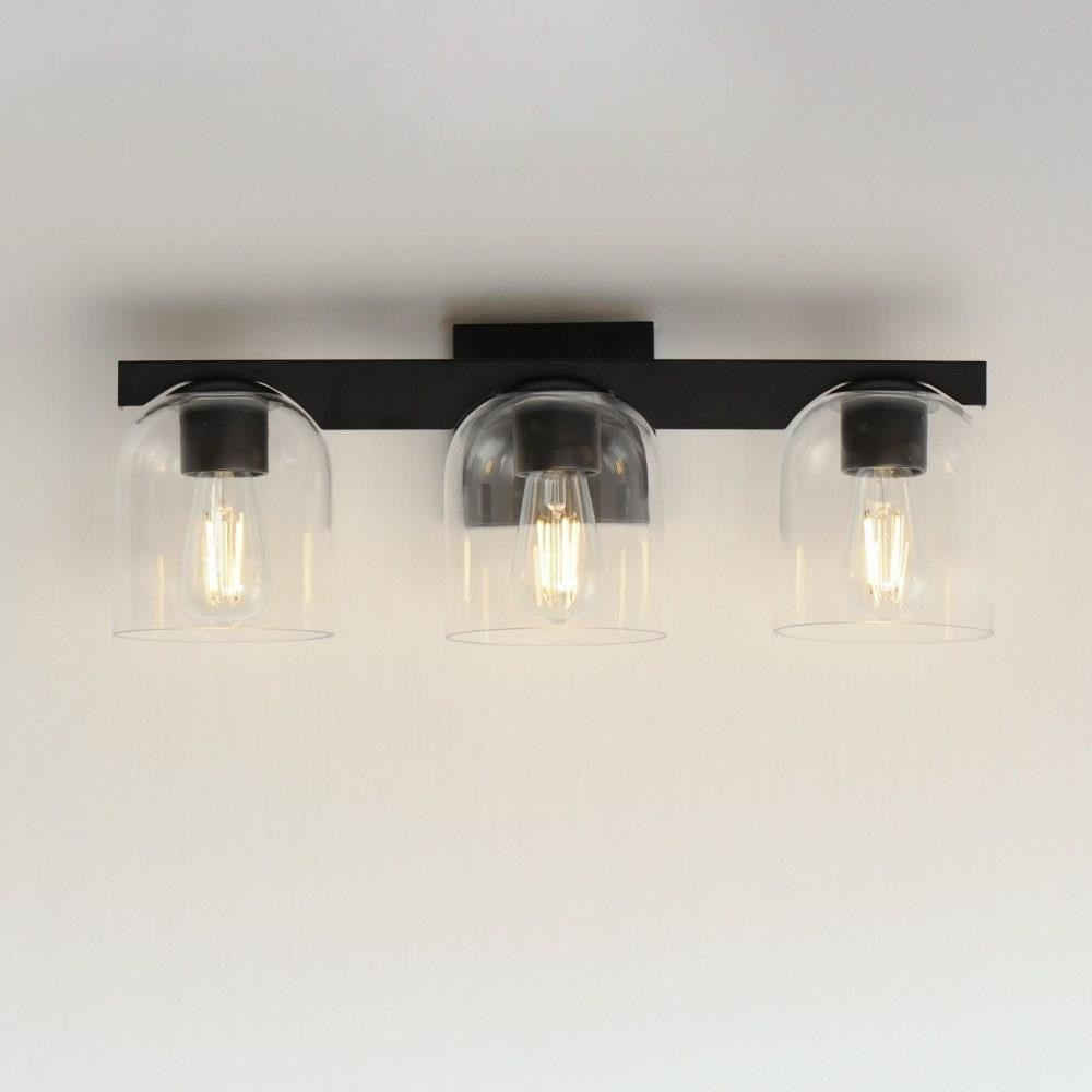 Maxim Lighting 21233MRBK Scoop Bath Vanity Wall Light Installed View
