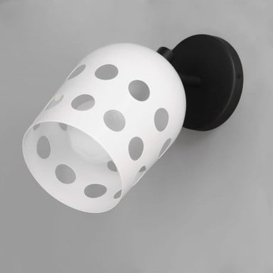 Maxim Lighting 21241WTBK Dottie Wall Sconce alternate angle view