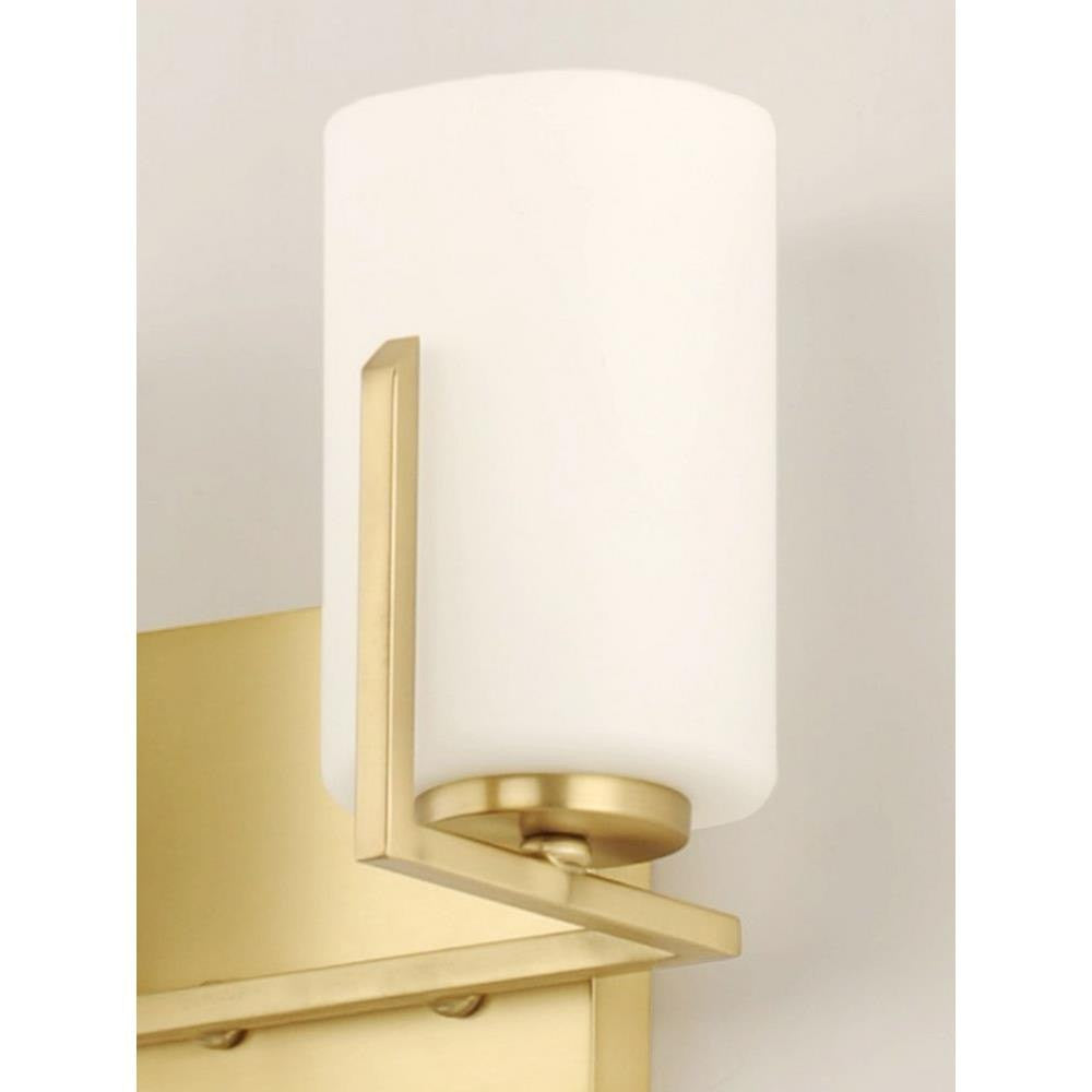Maxim Lighting 21282SWSBR Dart Satin Brass Bath Vanity Wall Light Close Up