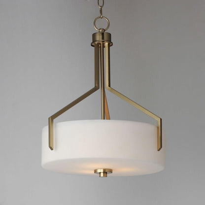 Maxim Lighting 21287SWSN Dart 3 Light Pendant - Angled Close-Up View