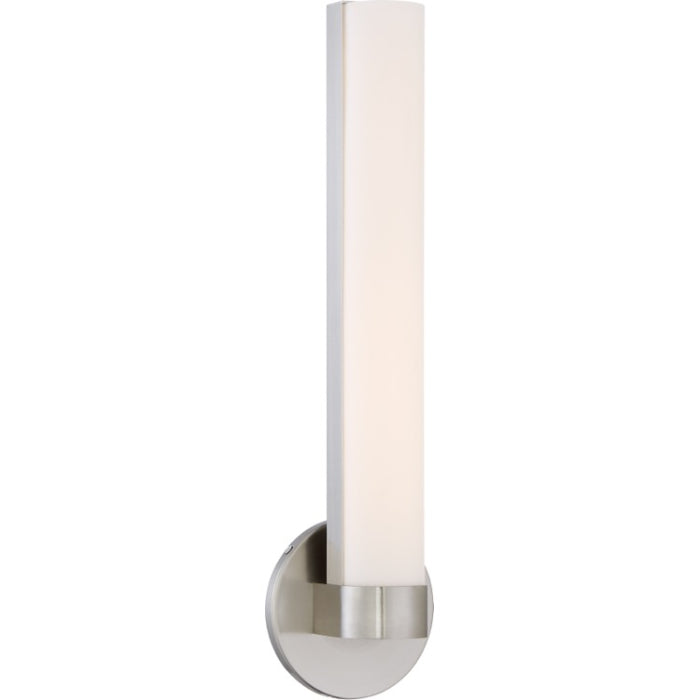 Nuvo 62-733 Bond LED Wall Sconce, 20IN, Color Temperature 3000K, Voltage 120V,  Brushed Nickel