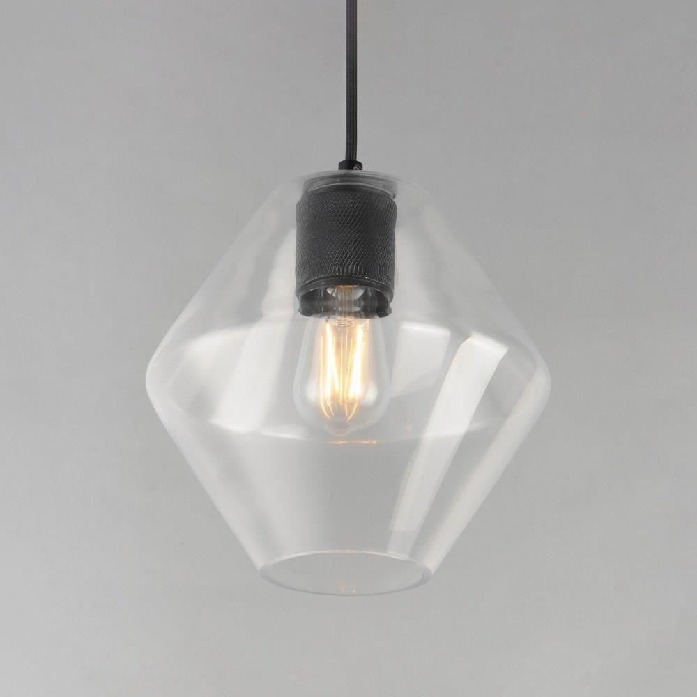Maxim Lighting 21336CLNAB Geode Pendant Close-Up Detail View