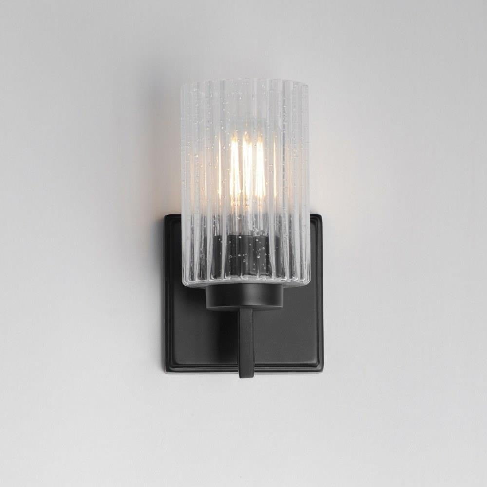 Maxim Lighting 21371CRPN Rigata 1 Light 9 inch Black Wall Sconce - Lifestyle View